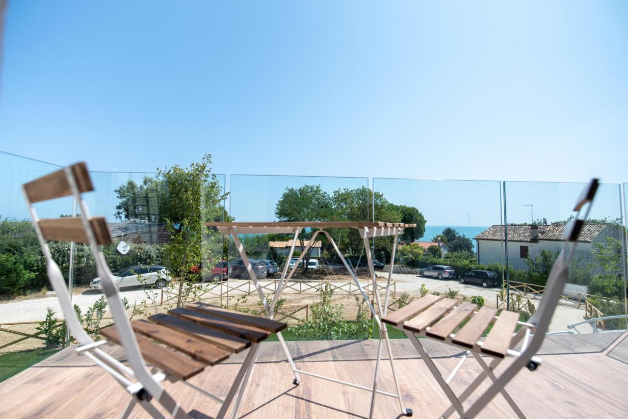 La Perla Relais Panzió Numana Kültér fotó