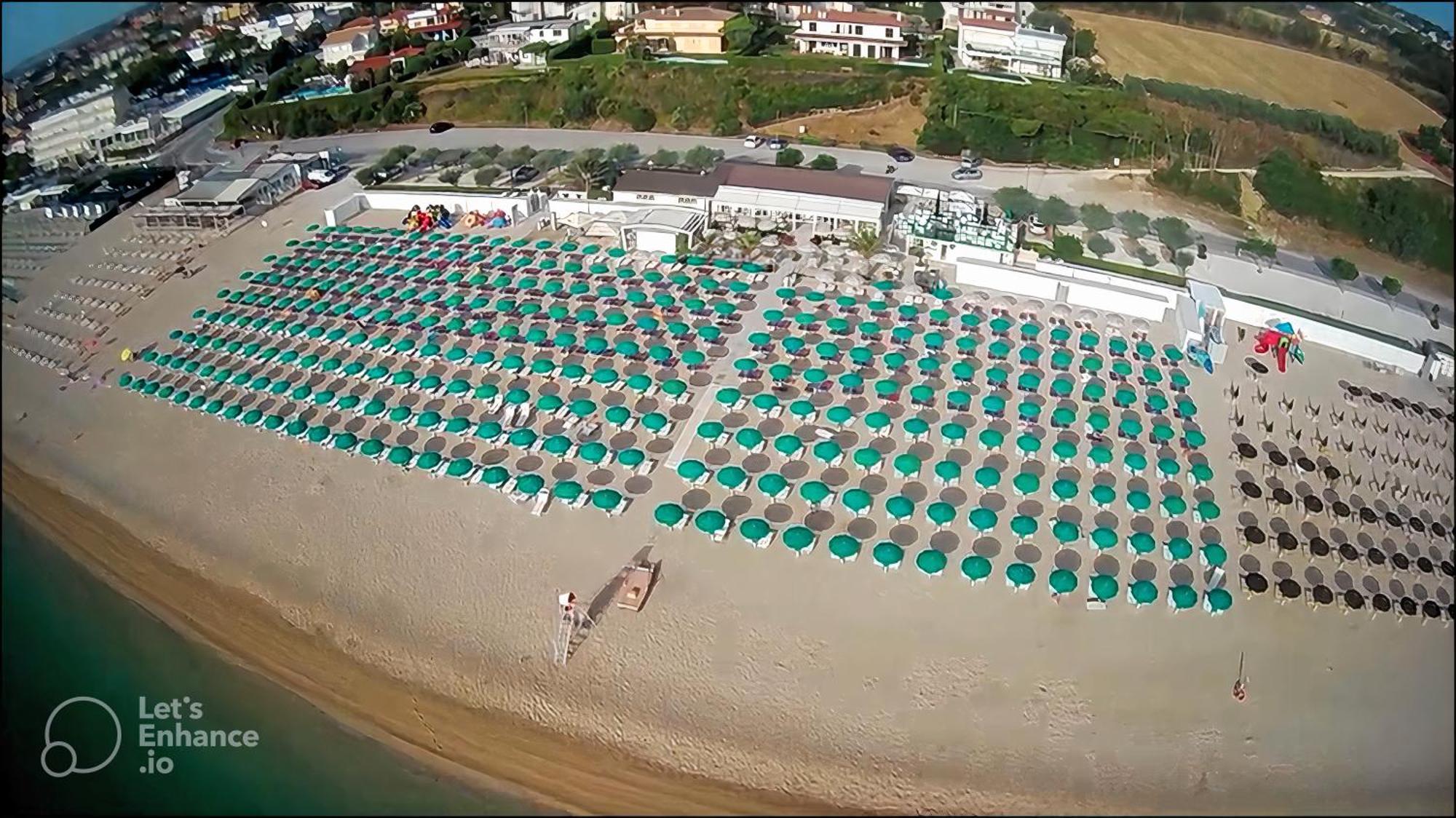 La Perla Relais Panzió Numana Kültér fotó